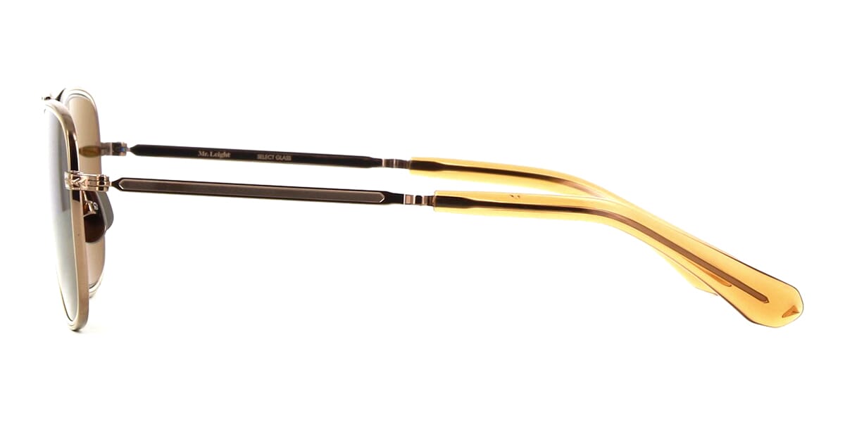Garrett Leight Mr. Leight Navigator S ML4034 BZ-12KG-AM/MOJBRN PLR Polarised
