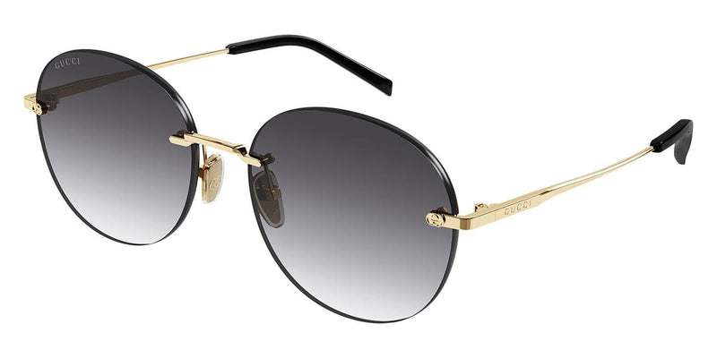 Gucci GG2101SA Round Sunglasses — Gold (001)