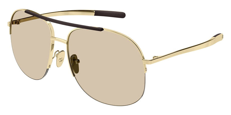 Gucci GG2165S Square Sunglasses — Gold