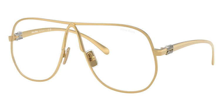 Miu Miu MU A56S Aviator Sunglasses — AmberGill