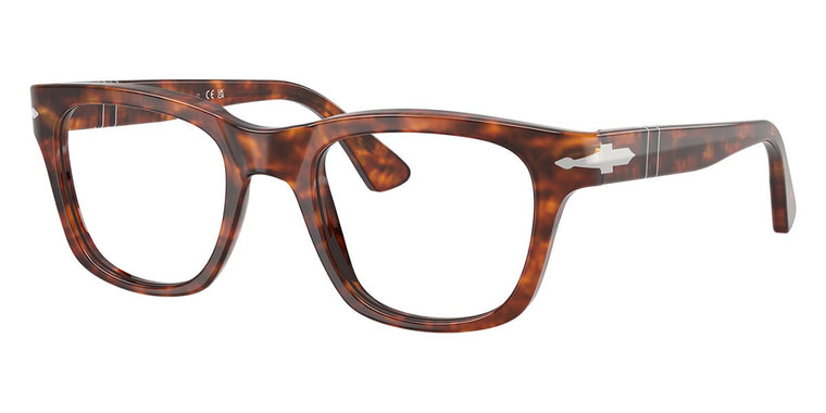 Persol Cecil 3389V Square Glasses — Havana