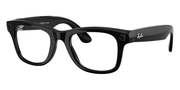 Ray-Ban Meta Wayfarer Gen 2 RW4012 Square Sunglasses — Black (601/1M)
