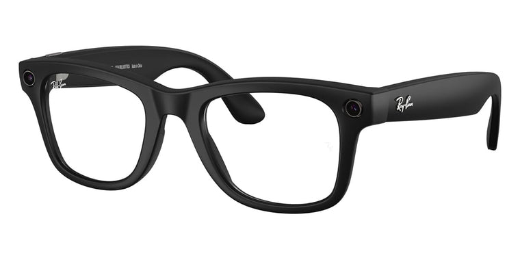 Ray-Ban Meta Wayfarer Gen 2 RW4012 Square Sunglasses — Black (601S/SB)
