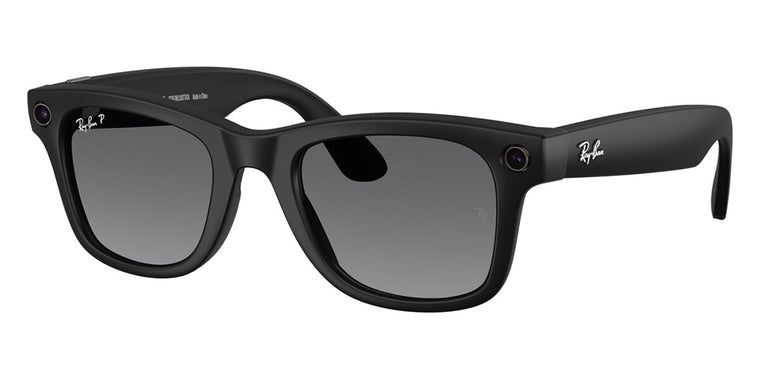 Ray-Ban Meta Wayfarer Gen 2 RW4012 Square Sunglasses — Black (601S/T3)