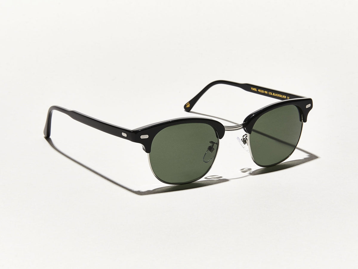 Moscot Yukel Sun Black Silver